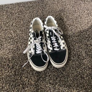 Checkered vans